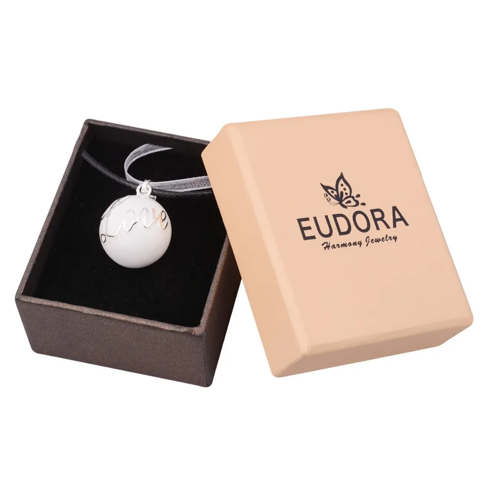 Ювелирные изделия Eudora для беременных белая любовная колокольчик подвеска в виде