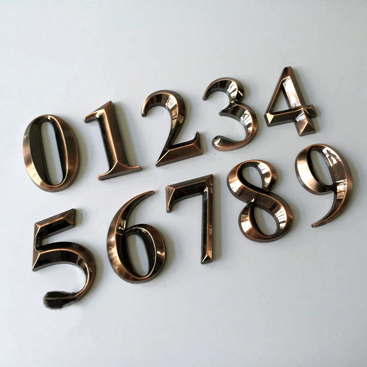1 шт. самоклеящиеся конусные наклейки для дверей 0 9 мм|house numbers stickers|door number signdoor sticker