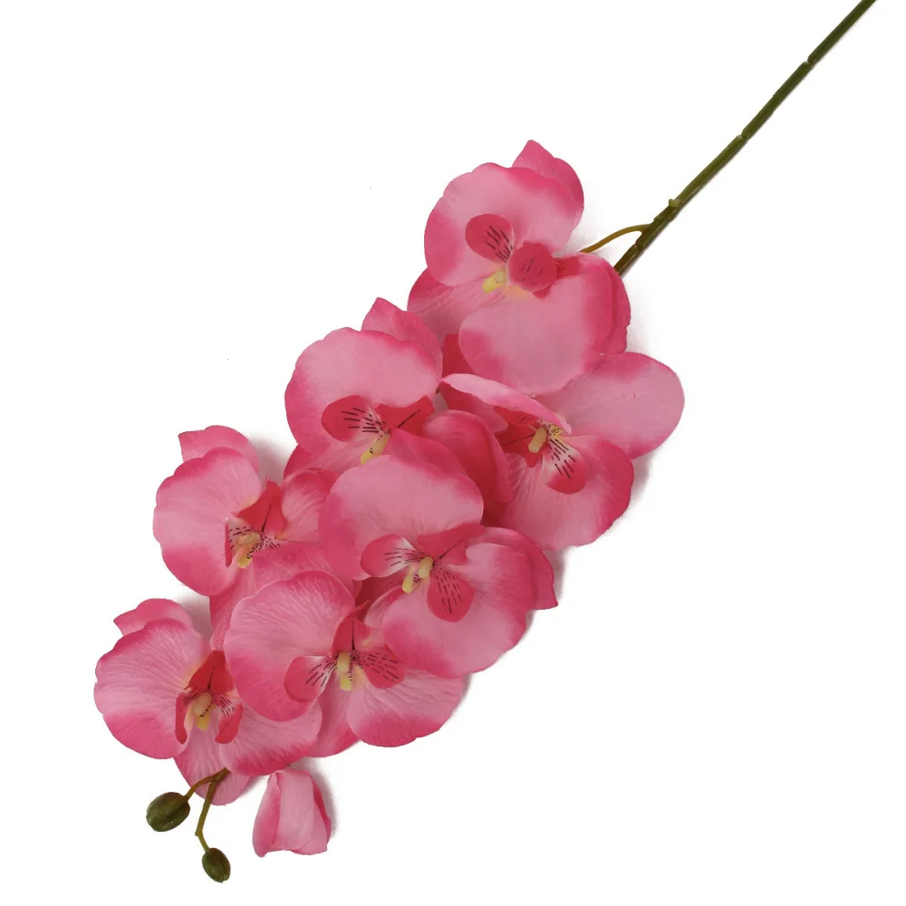 Искусственная Орхидея Бабочка Шелковый цветок цветочный букет фаленопсис