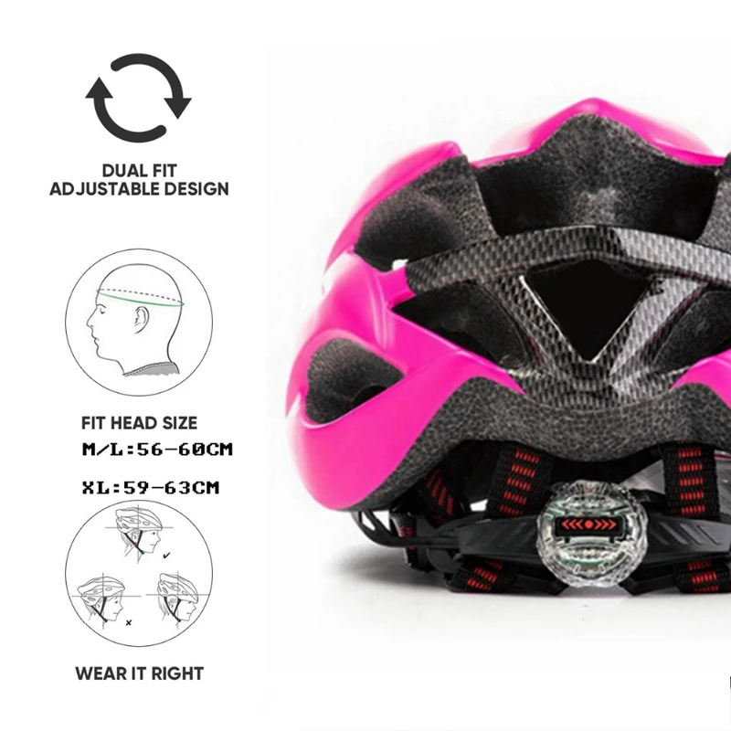 KINGBIKE aero шлем сверхлегкий со светодиодной подсветкой велосипедный мужской x27s