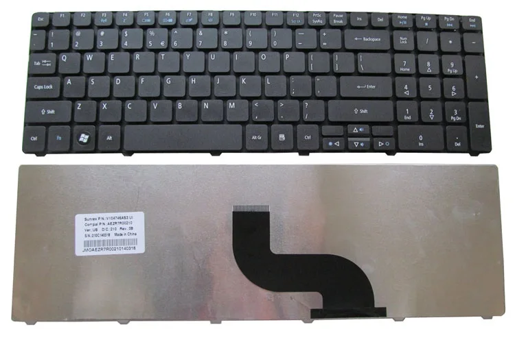 Клавиатура SSEA New US для Acer Aspire 5250 5251 5252 5253 5349 5560 5733 5742 5742G 5742Z 7250 7552 7739 7739G 7750|keyboard for