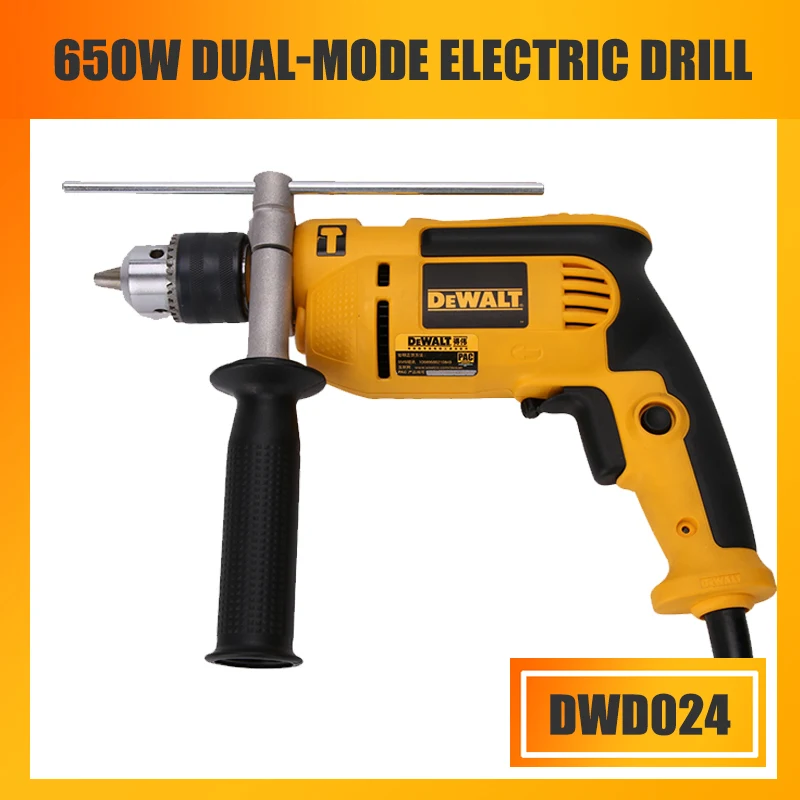 DWD024 DeWalt электроинструмент DWD024 DWD025K электрическая Ударная дрель настенный сверлильный светильник регулировка скорости вспышки светильник Ударная дрель - Цвет: DWD024