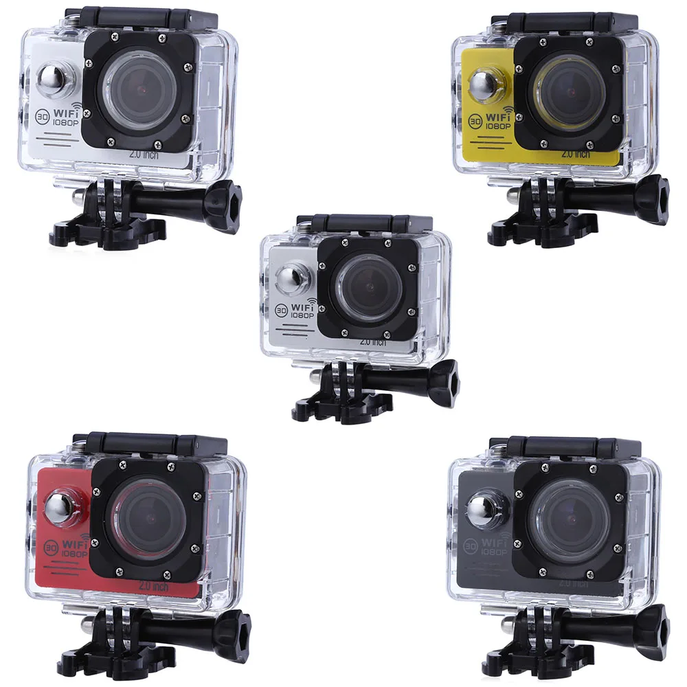 SJCAM Спорт действий Камера 1080 P 2 0 дюймов Экран Wi-Fi Новатэк 96655 Чипсет видеокамера с