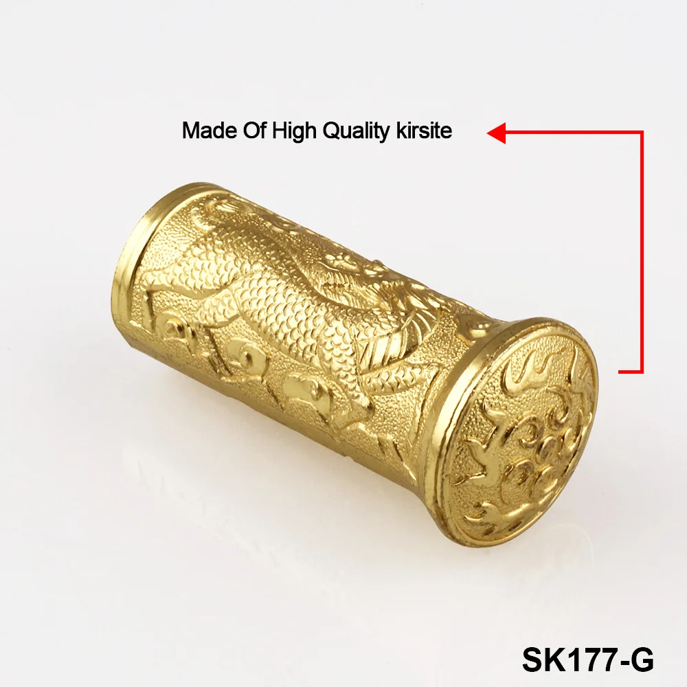 Stytlish 9 см Золотая рельефная ручка переключения передач автомобильный