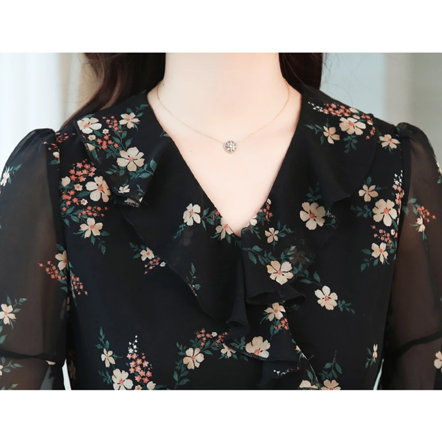 2019 корейский винтаж S 5XL плюс размер Boho корейское платье миди лето черный