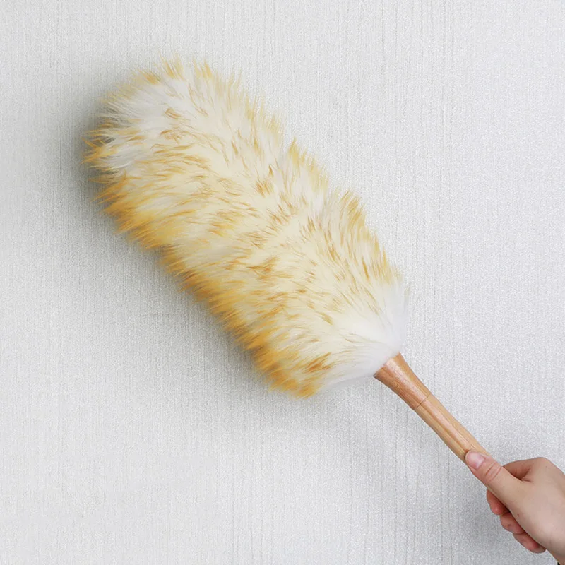 Лучшая Длинная Деревянная Ручка бытовые пылезащитные клещи мягкая