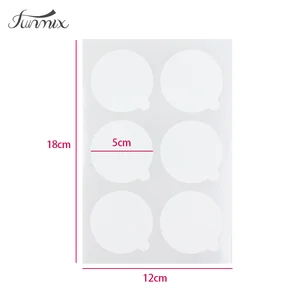 Держатель для клея для накладных ресниц из натуральной норки, Нефритовый камень