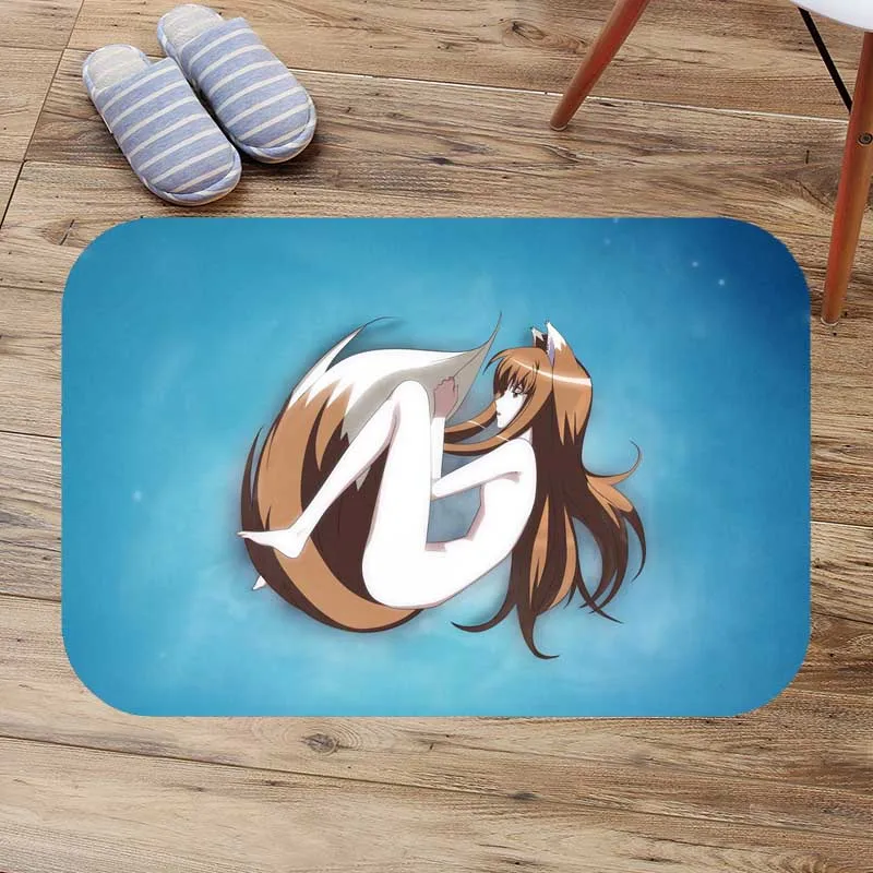 Коврики для ванной spice and Wolf Противоскользящий коврик из замши моющийся туалета