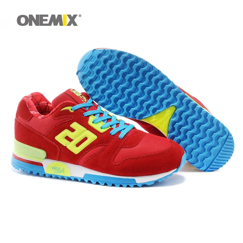 ONEMIX 2017 Заводская распродажа замшевые Ретро медленно Бег Спорт Оригинал
