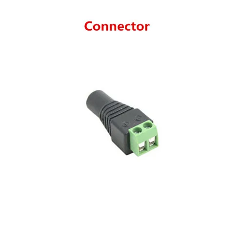Connector 5 м индивидуально Адресуемая rgb Светодиодная лента неоновый свет 2835 Светодиодная лента гибкая лента Авто адаптер 12 В dc разъемы для kitche - Испускаемый цвет: Connector