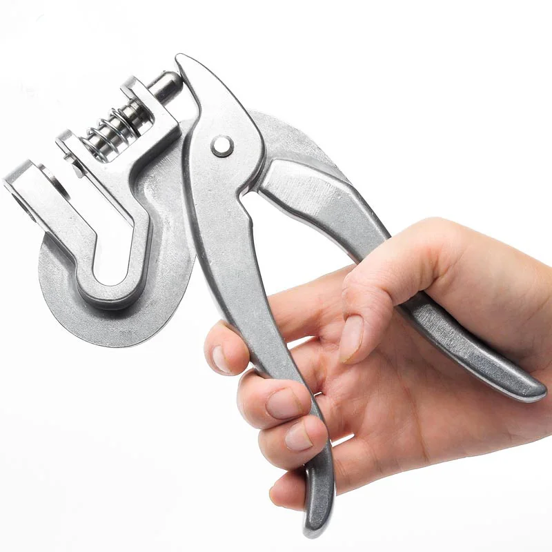 Свинья фермы 9 мм качество алюминиевого сплава перфоратор животных ID ушные знаки