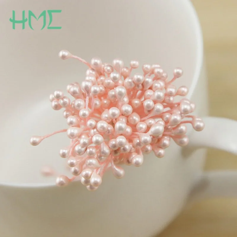 Разноцветные 150 шт. Искусственные цветы Двойные головки стемен перламутровые