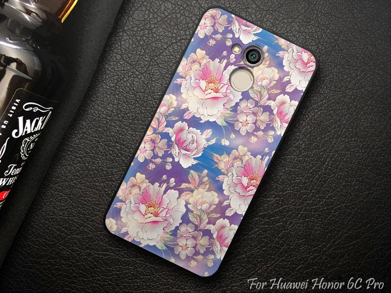 JURCHEN 5," Мягкий силиконовый чехол из ТПУ для Honor 6C Pro, чехол для huawei Honor 6C Pro, чехол с УФ-принтом на заднюю панель, чехол для Honor 6 C Pro