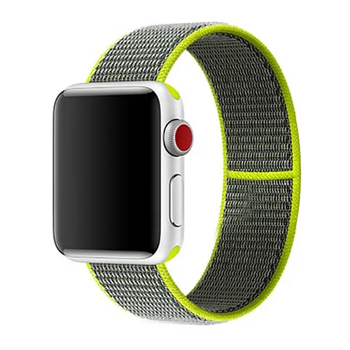 loop light yellow 2 Ремешок для часов 42 мм/38 мм 44 мм/40 мм - Цвет ремешка: loop light yellow 2