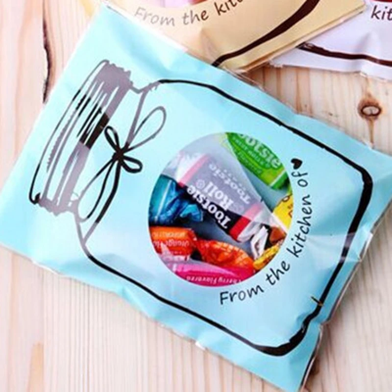 50/100 шт. пластиковые пакеты в форме бутылки | Дом и сад