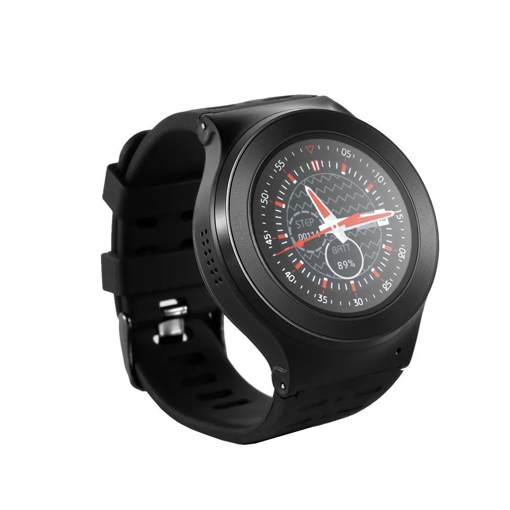 1 Модные уличные wifi Bluetooth 4,0 1. 3g четырехъядерный экран 1,33 ''HD камера 5,0 3g Android телефон часы и частота сердечных сокращений и шагомер - Цвет: 1