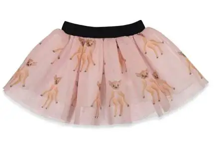 skirt Комплекты одежды для девочек; лето г.; бельгийский бренд; Блестящая футболка с короткими рукавами для маленьких девочек и мальчиков; топы с героями мультфильмов; юбки-пачки; кепки Caroline - Color: skirt