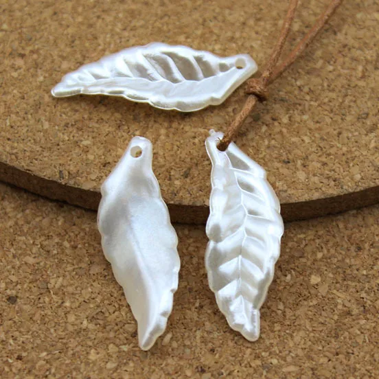 100 шт./лот 11 мм * 30 ABS имитация жемчуга лист амулеты швейный материал DIY ювелирных