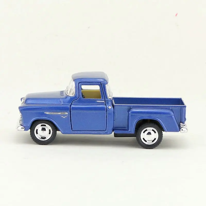 KINSMART литая металлическая модель/1:32 весы/1955 Chevrolet Chevy Stepside пикапа Игрушечная машина/образовательная Коллекция/подарок для ребенка