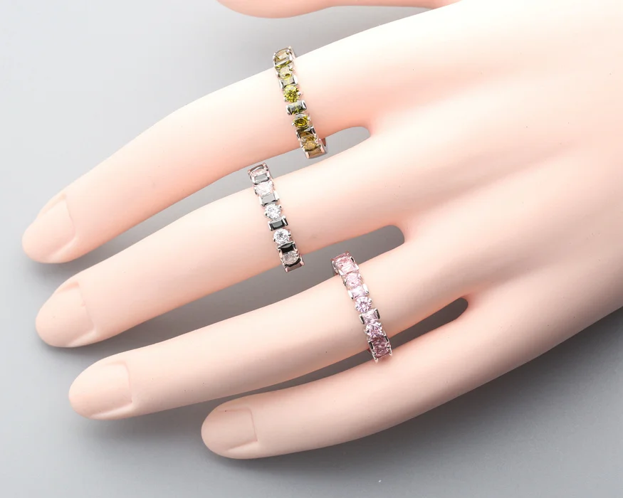 Шикарный оливин перидот 3*3 мм полудрагоценный камень серебряное крутое кольцо