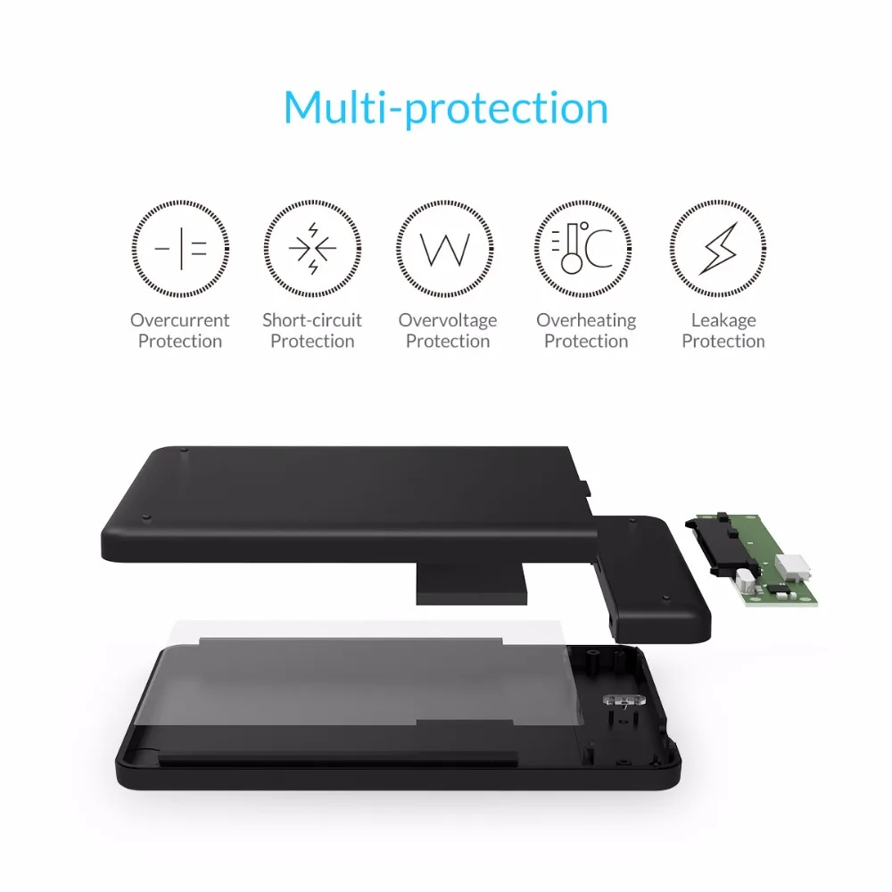 ORICO чехол для жесткого диска 2 5 SATA к USB 3 0 Корпус инструмент Бесплатная поддержка