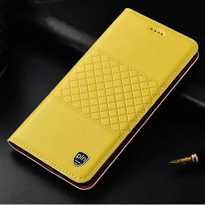 Yellow Для Xiaomi mi Max 2 чехол Роскошный чехол-книжка из натуральной кожи для Xiaomi mi Max 3, Магнитный чехол-книжка для Xaio mi Max - Цвет: Yellow