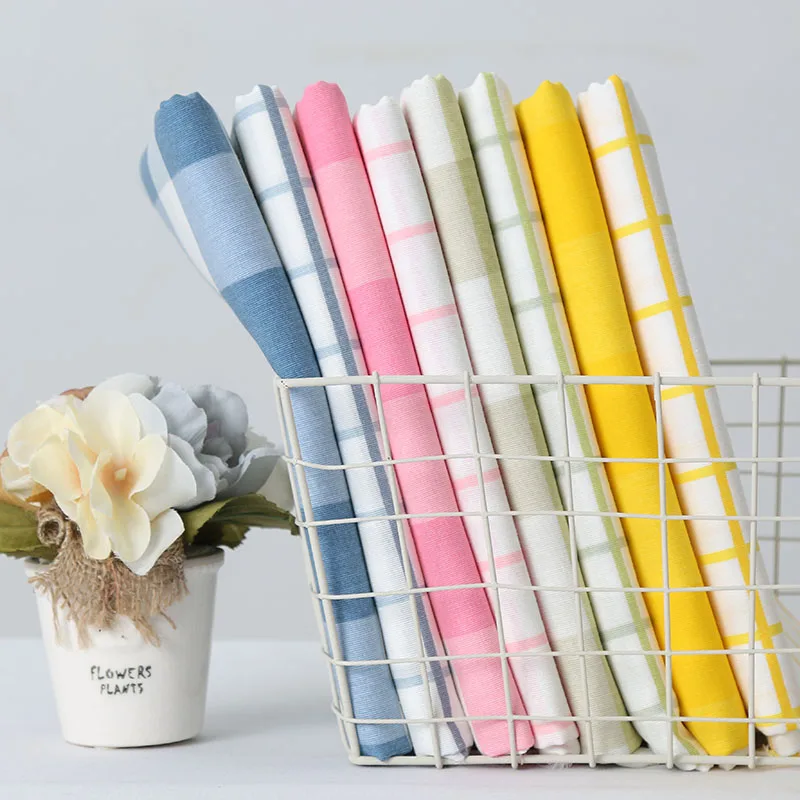 

150cm printed cotton tablecloth canvas fabric thick cotton diy pillowcase sheets sofa curtain fabric patchwork fabric