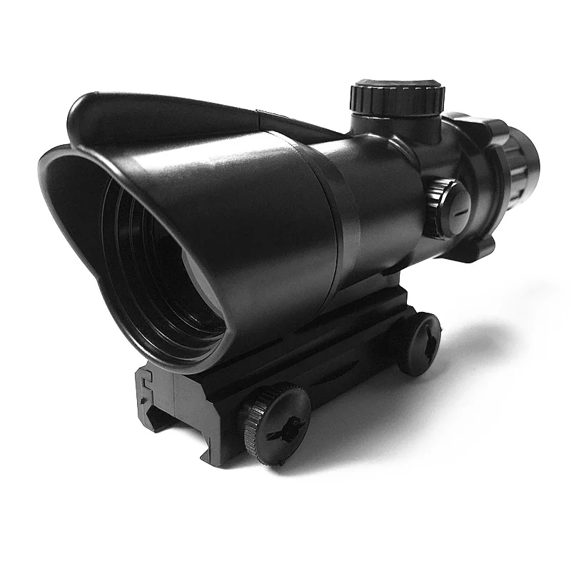 Тактический пластиковый телескоп 4x миниатюрный точечный прицел для винтовки