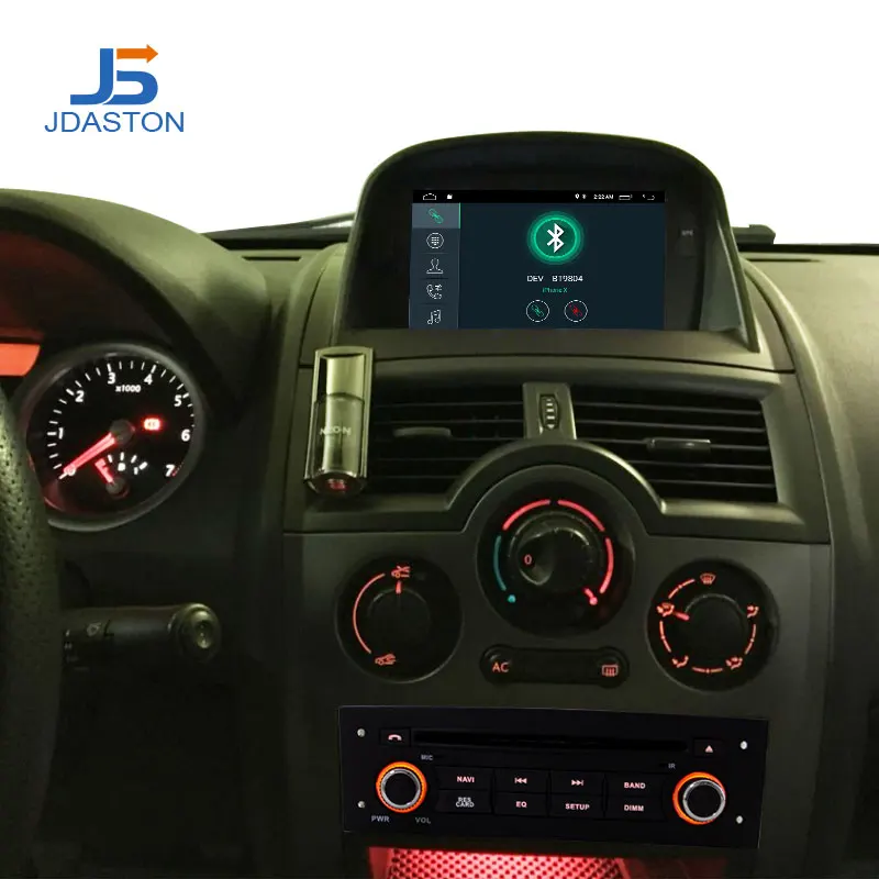 JDASTON Android 10 автомобильный мультимедийный плеер для RENAULT Megane Fluence 2002-2008 WIFI