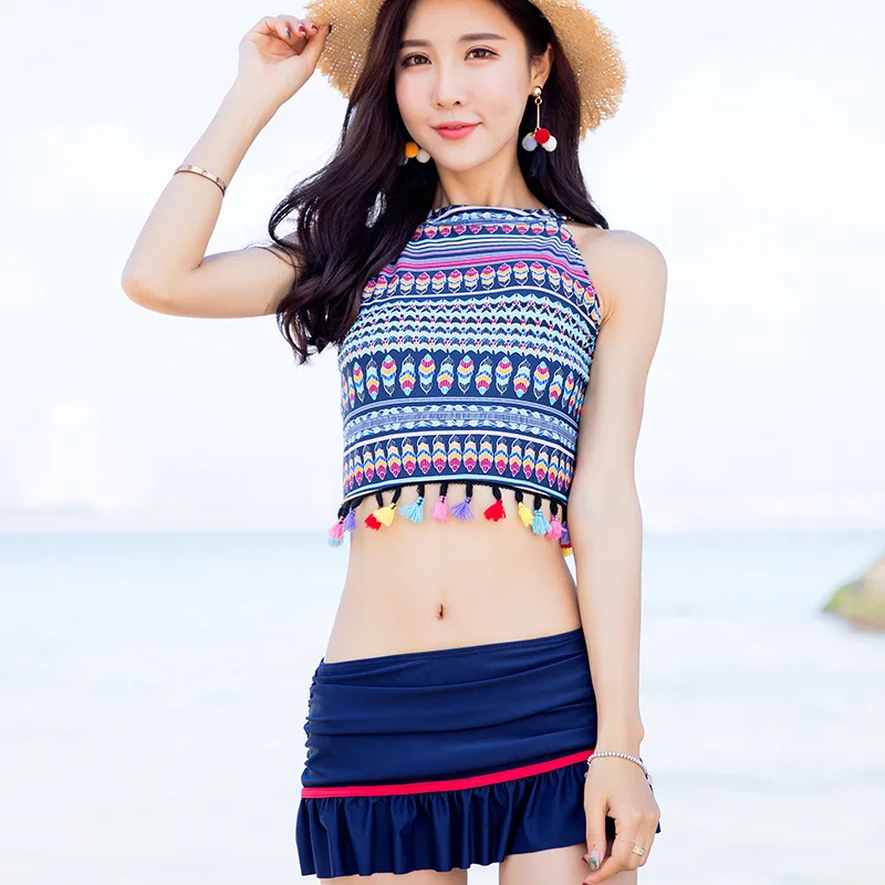 Летние сексуальный стиль юбка горячие источники был тонкий скрывать