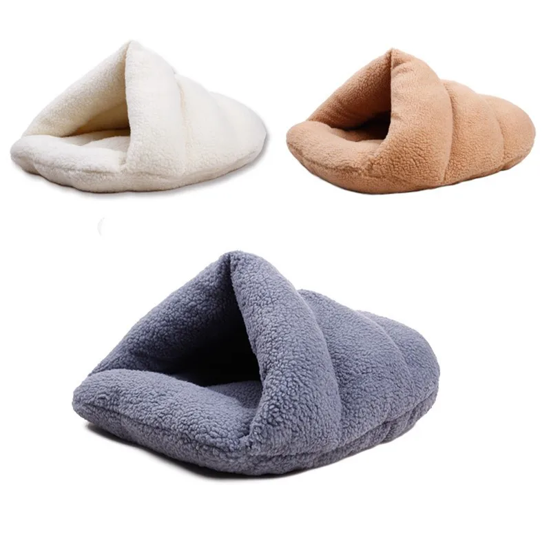 Высокое Качество PP Хлопок Материал собака кровать Мода белый хаки серый кроватка