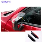 Стеклянная рамка для зеркала заднего вида, защита от дождя, солнцезащитный козырек, пластиковая рамка для Mazda2 Mazda 2 Demio 2015 2016 2017 2018