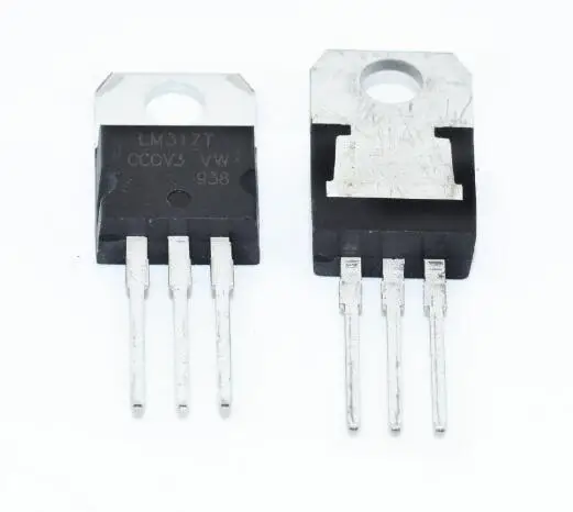 100 шт. LM317T LM317 TO-220 Регулятор напряжения IC 1.2В до 37В 1.5A | Электронные компоненты и