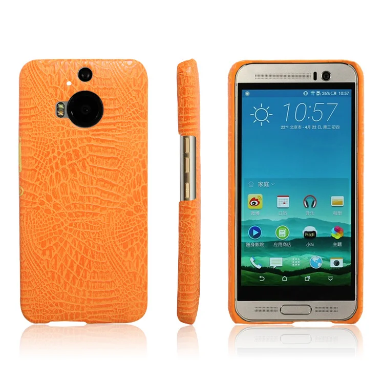 

SUBIN New Luxury Crocodile Skin PU Leather Case For HTC One M9 Plus / M9+ 5.2 Inch Back Cover Phone Protective Cases