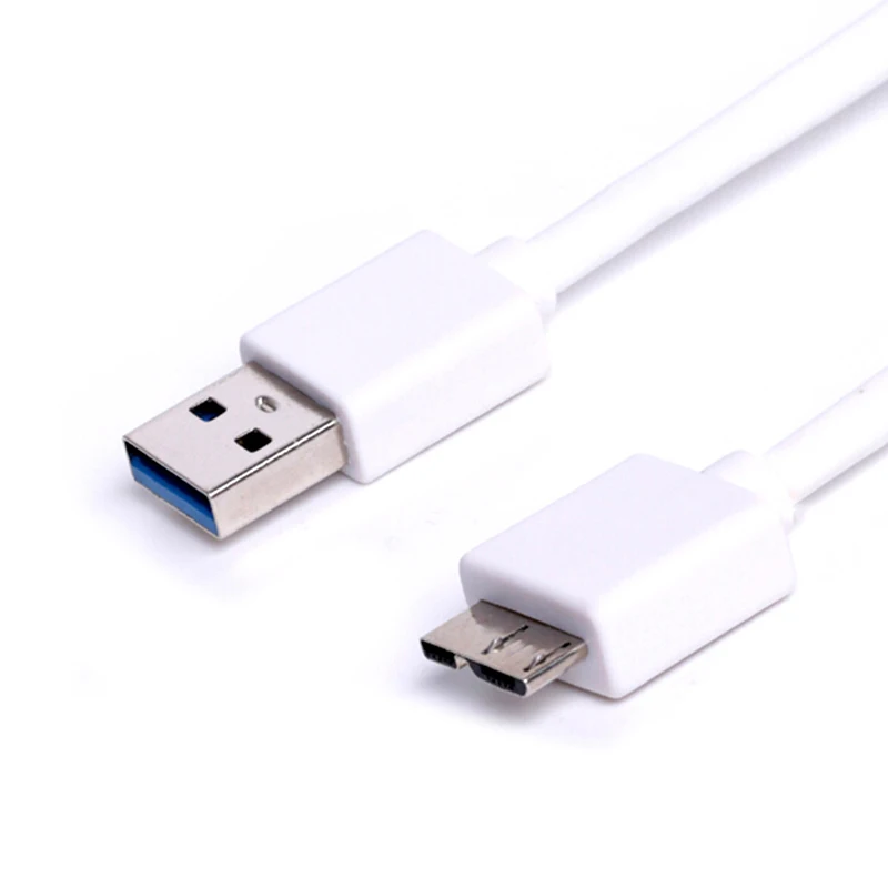USB 3,0 кабель пластиковый мини-usb штекер A к Micro B кабель для передачи данных Шнур для внешнего жесткого диска 50 см/100 см