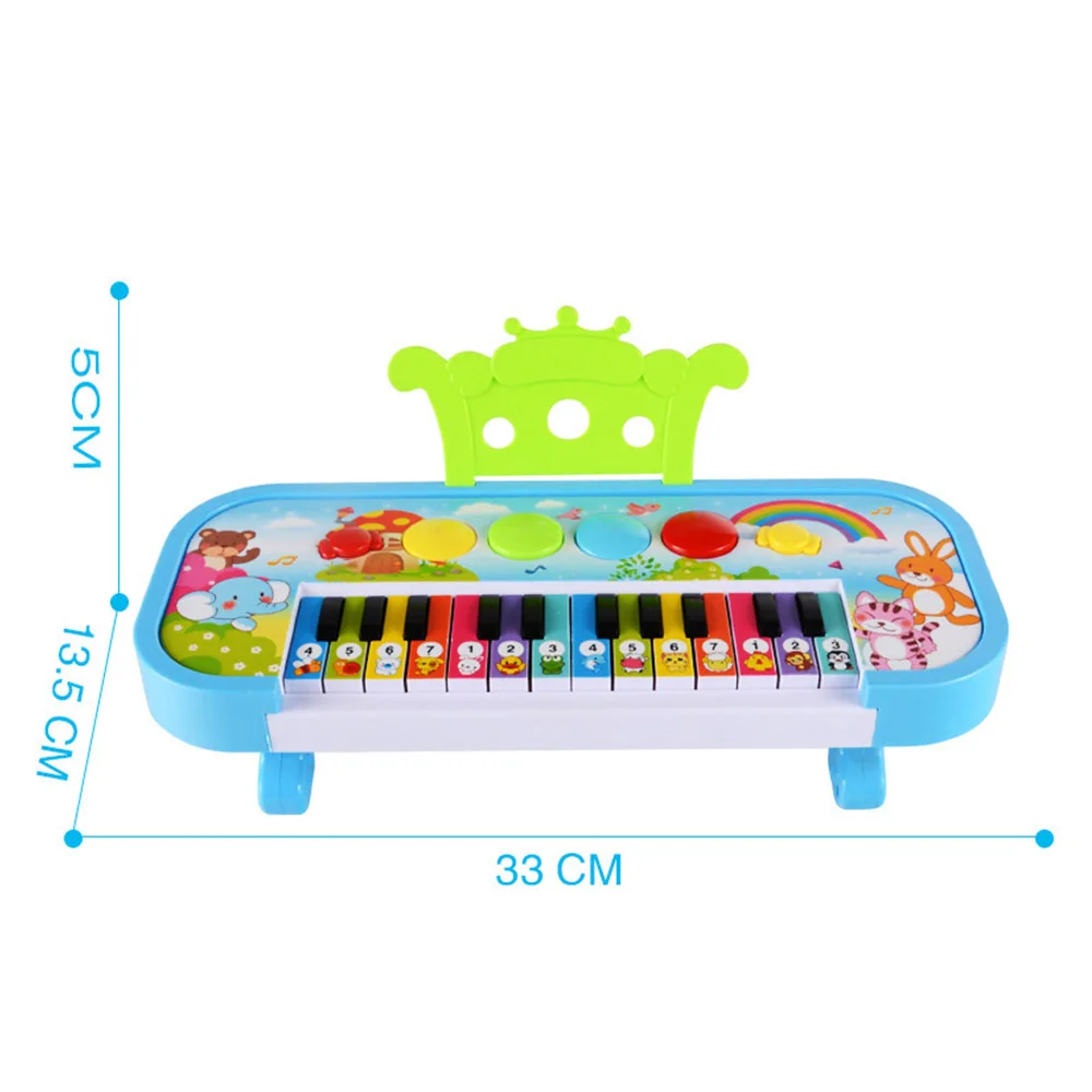 

Baby Educational Vocal Toy Musical Instrument Toy Baby Kids Animal flash light Piano Developmental Music Toys For Children Gift