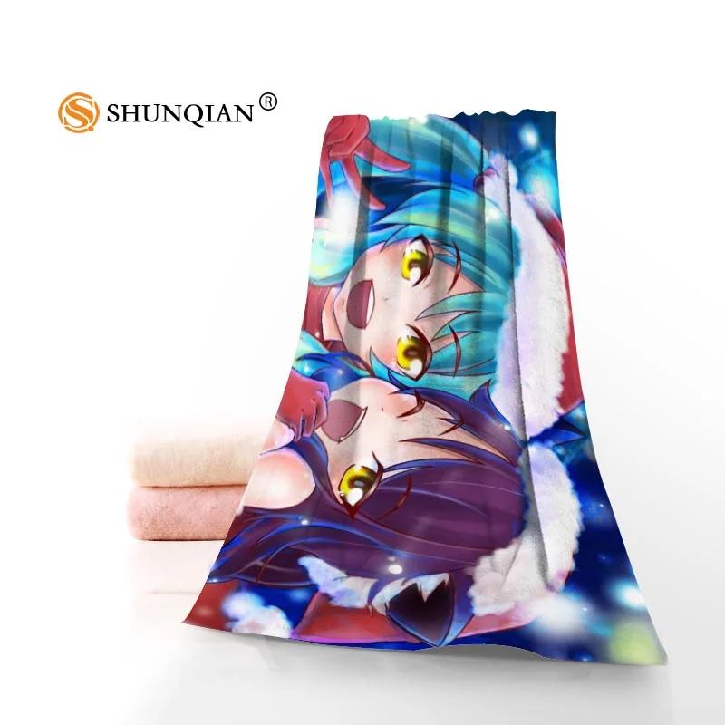 Новое оригинальное рождественское Аниме Полотенце для девушек с принтом