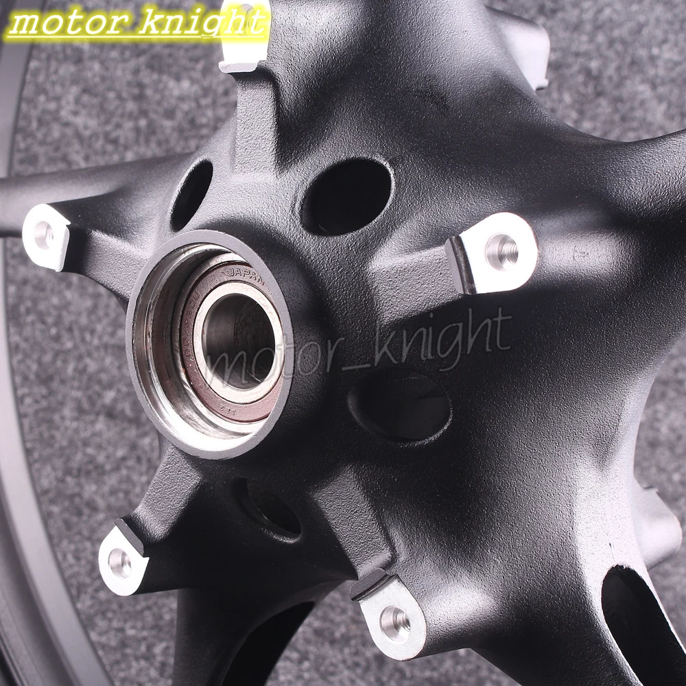 Передний обод колеса мотоцикла для yamaha YZF R6 2003 2004 2005 2006 2007 2008 2009 2010 2011 и R6S темно