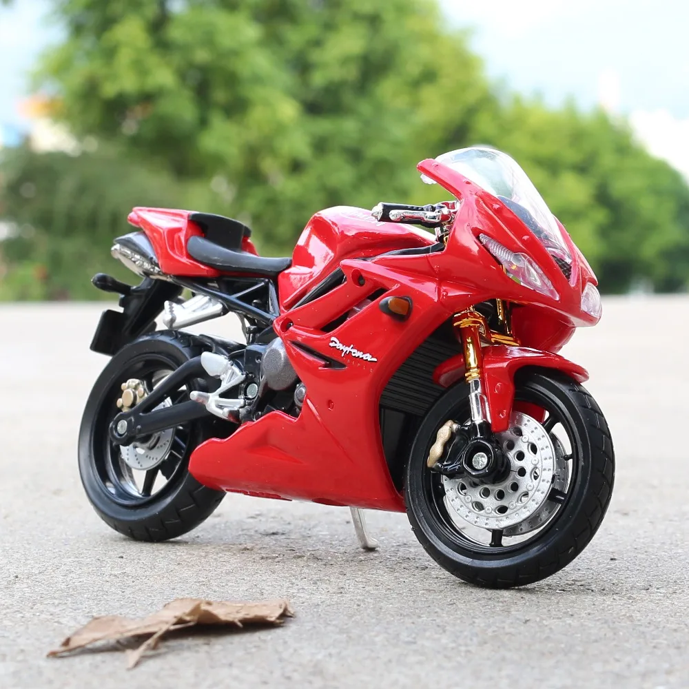 1:18 весы Maisto Triumph DAYTONA 675 гоночные автомобили для мотоцикла мини модели автомобилей