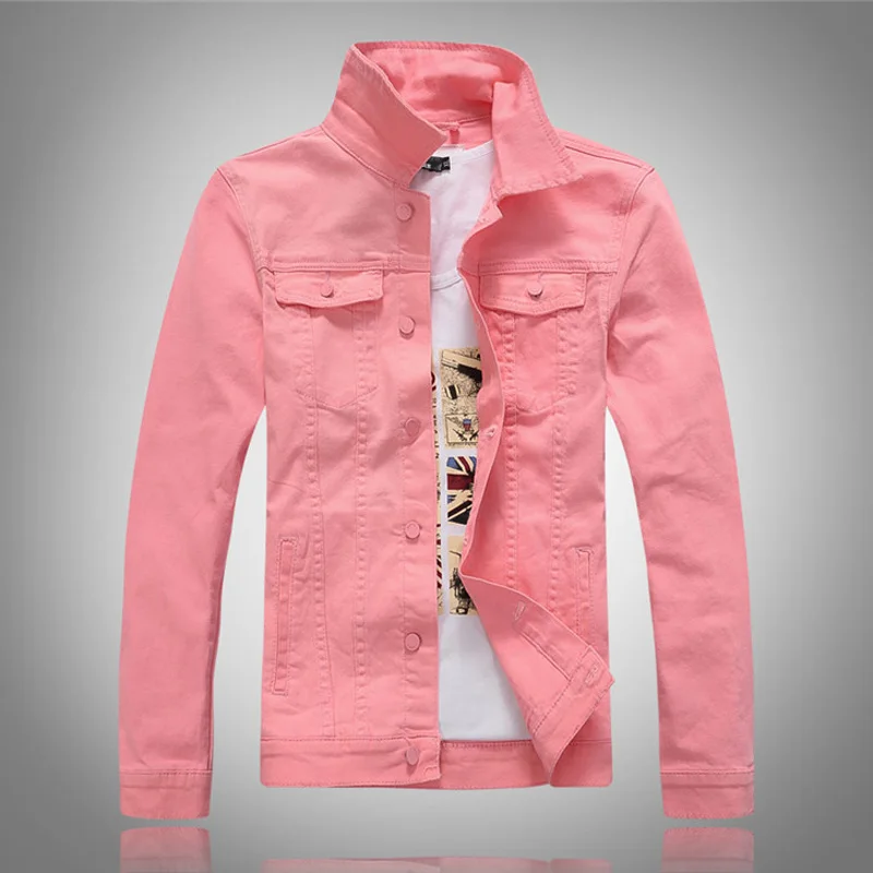 Джинсовая куртка XIU LUO мужская с длинным рукавом брендовая приталенная