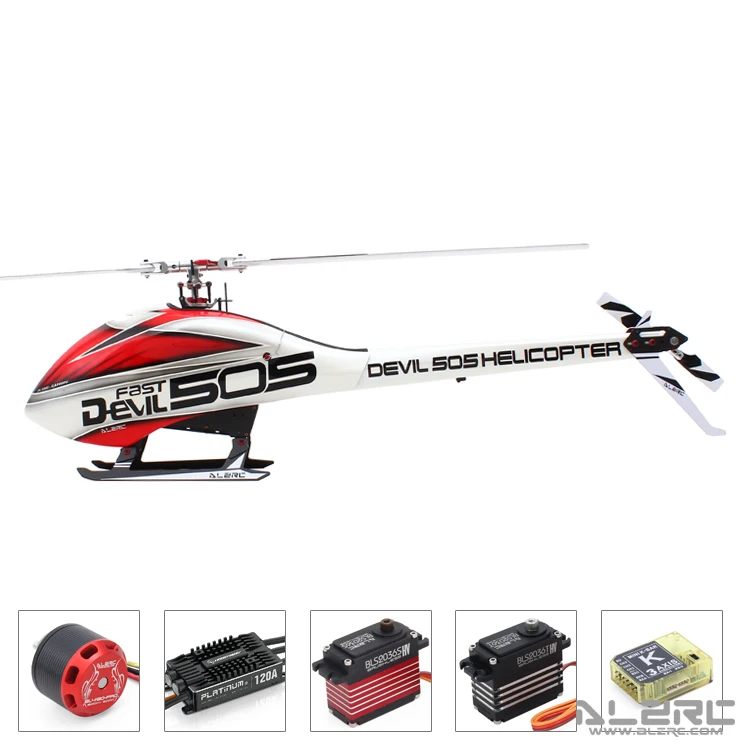 ALZRC Devil 505 FAST FBL Super Combo 120A|silver silver|combo superalzrc devil |