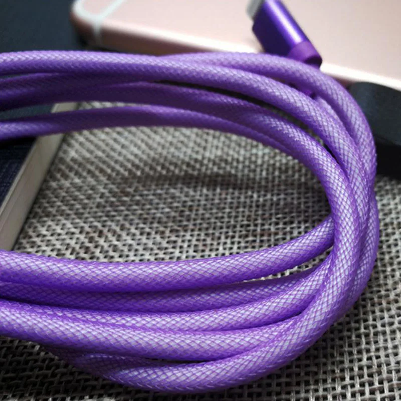 Горячая продажа линия зарядки для Huawei Android передачи данных микро Usb вязать