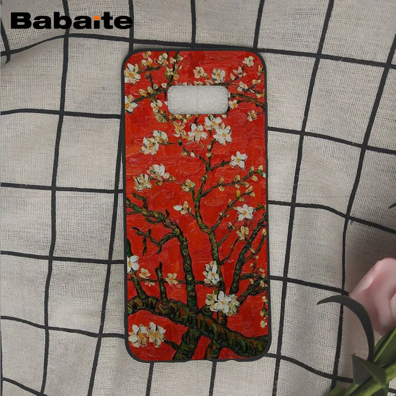 Чехол для телефона Ван Гога с рисунком звездной ночи Samsung Galaxy s9 s8 plus note 8 note9 s7 s6edge