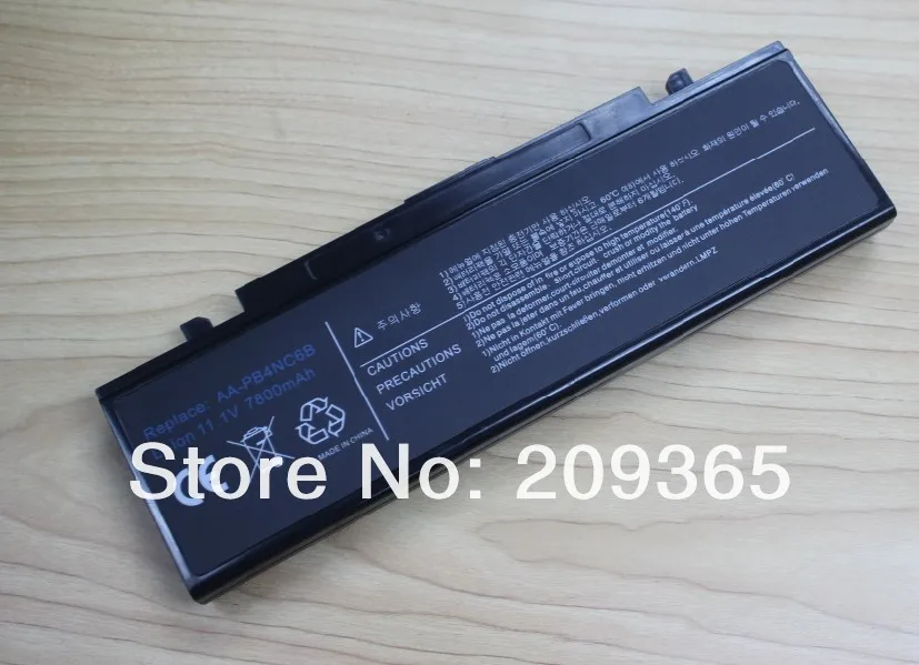 Аккумулятор для ноутбука Samsung 9 ячеек 7800 ма/ч AA-PB2NC6B E AA-PB4NC6B 2 5 4 | Компьютеры и офис