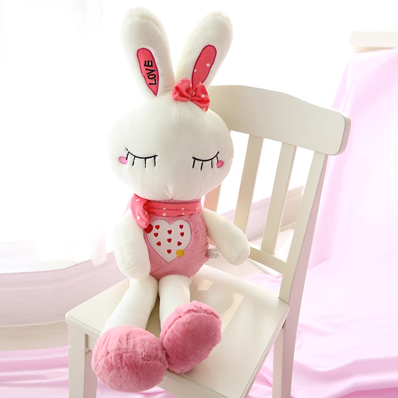 Dorimytrader кукла в виде плюшевого кролика Большая мягкая kawaii Мультфильм игрушка-кролик спящие куклы для девочки подарок 120 см 150 см 170 см
