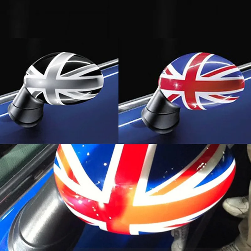 2 шт. автомобиля Зеркало заднего вида Стикеры для Bmw MINI COOPER CLUBMAN земляк PEACEMAN R55 R56 R57