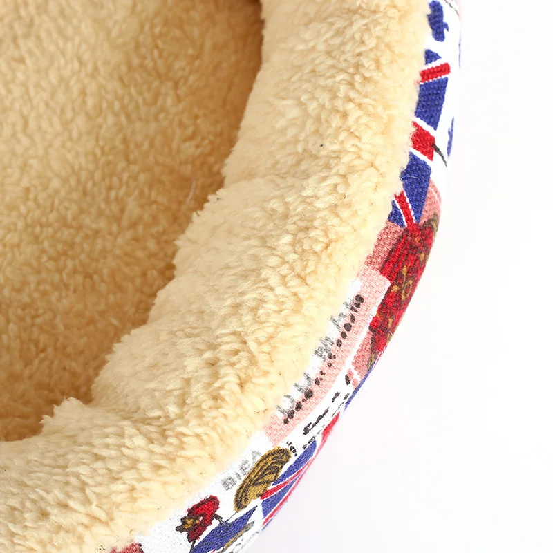Теплая кровать для питомца кошки зимняя круглая кровать Fodable кошка спальный коврик гнездо питомник подушка для питомца котенок гнездо товары для домашних животных