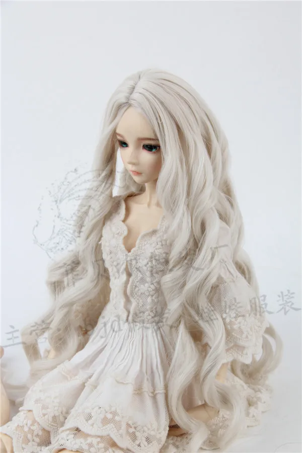 Bjd SD кукла парик Хлоя большая волна золота парик провода 1/3 1/4 1/6 высокое качество