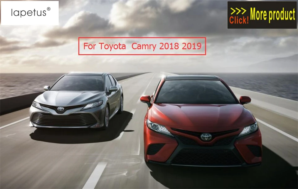 Аксессуары Lapetus подходят для Toyota Camry- черная центральная консоль сиденье подлокотник коробка защитная накладка литьевая крышка комплект отделка