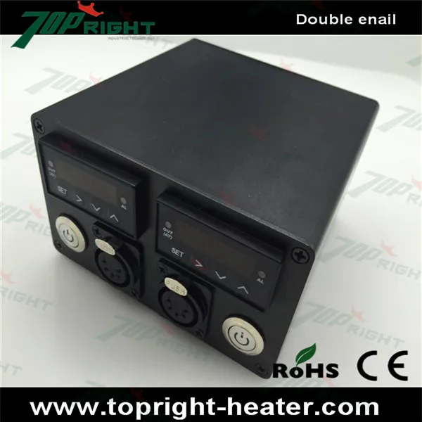 PID temperature control box with double connector 2pcs for coil heater | Обустройство дома